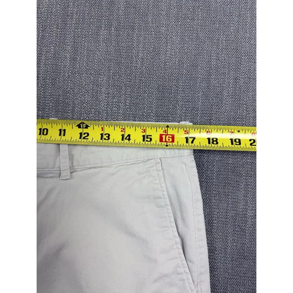 J.Crew Flex Slim Chino Pants Men’s 33x30 Cream Stretch Casual Cotton